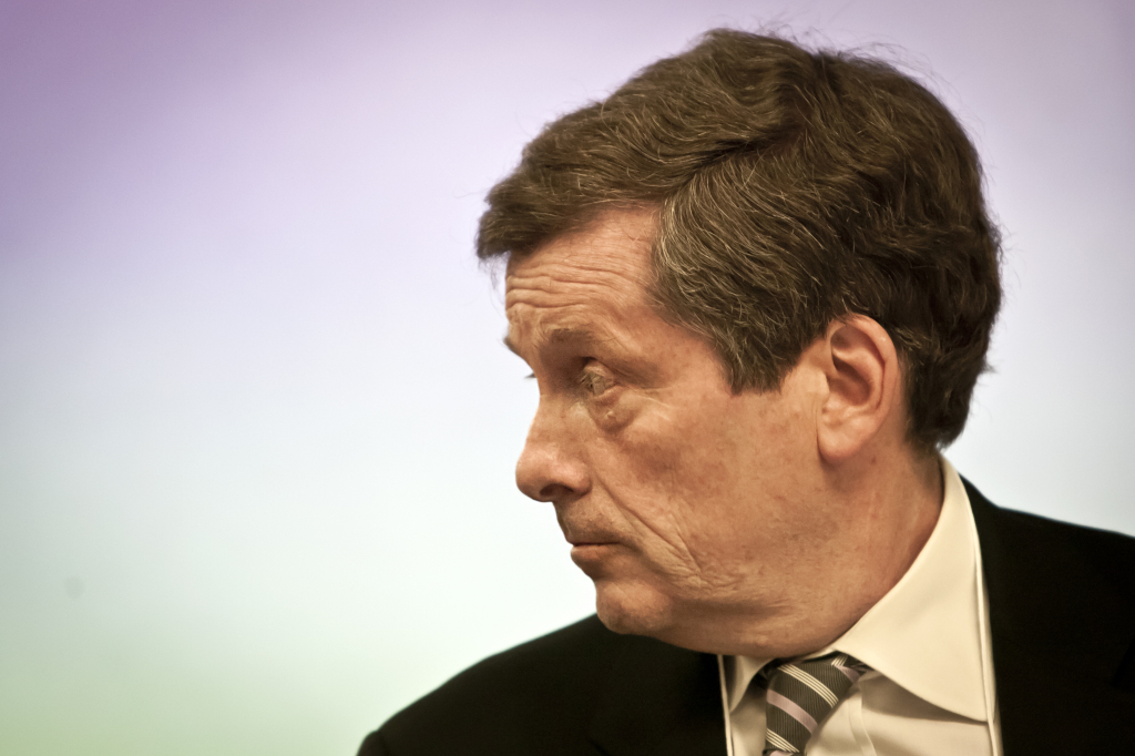 John Tory, Mayoral Candidate for Toronto Photo By: Pooyan Tabatabaei