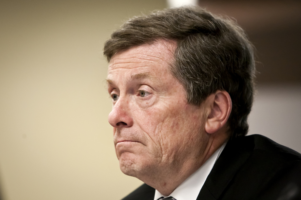 John Tory, Mayoral Candidate for Toronto Photo By: Pooyan Tabatabaei