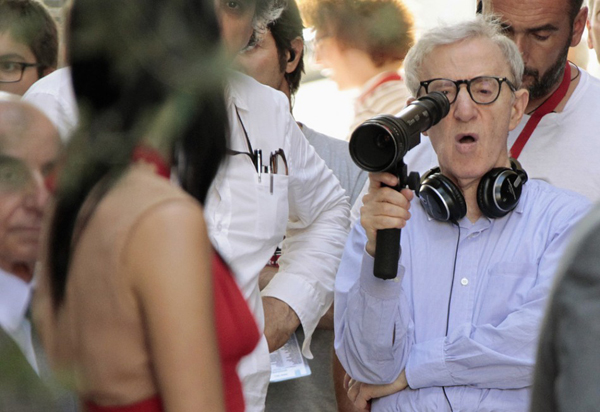 woody allen blue jasmine behind the scene